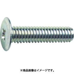 超低頭小ねじ 三価クロメート M4×10 22本入 TFSC0410