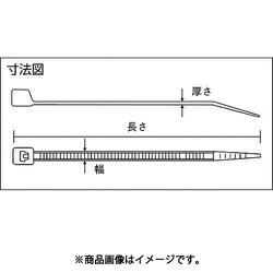 ヨドバシ.com - トラスコ中山 TRUSCO TRCVR150OD [ケーブルタイ OD 幅