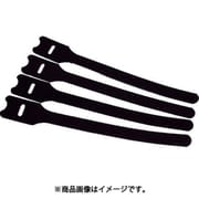 MKSW2520BK [マジックバンド 耐候性ストラップ20cm 黒 4本入]