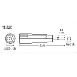 ヨドバシ.com - トラスコ中山 TRUSCO TEF1710 [電動ドライバーソケット