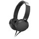 海外仕様 ヘッドホン ブラック MDRXB550APBCE