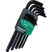 TBRI13S [ボールポイント六角棒レンチセット 13本組（インチタイプ）]