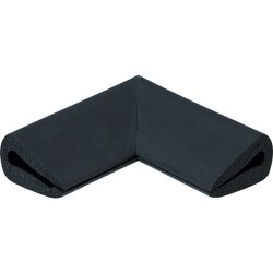 TAC157BK [安心クッション はさみこみ型 コーナー用 幅18mm ブラック]