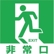TMCK1818A [マグネット標識（蓄光タイプ）180×180 非常口]
