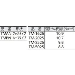 ヨドバシ.com - トラスコ中山 TRUSCO TMAN1625W [マジックテープ 糊付A