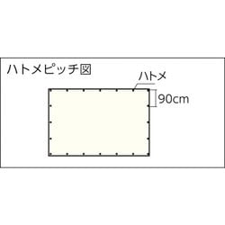 ヨドバシ.com - トラスコ中山 TRUSCO TP23654B [ブルーシート#2200