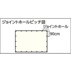 ヨドバシ.com - トラスコ中山 TRUSCO TP23654B [ブルーシート#2200