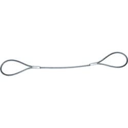 TWAL10S1 [ワイヤーロープスリング Aタイプ アルミロック10mm×1m]