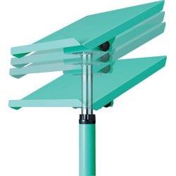 WS2CYG [ワークサポートスタンド ロック機構付昇降型 キャスター付]