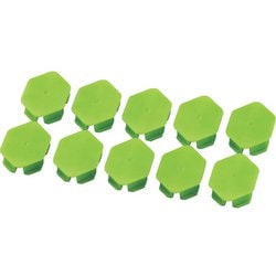 AC1SGSETGN [樹脂台車 アクロキャリー AC-1用滑り止めゴムセット 10個入 緑]