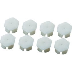 AC1SGSETW [樹脂台車 アクロキャリー AC-1用滑り止めゴムセット 10個入 白]