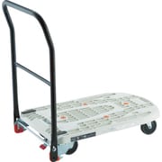 MPK720F2JW [樹脂台車 カルティオフラット 回転 780×490 4輪自在 白]