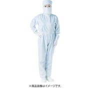 TCOGFW3L [静電糸グリッド仕様フード付きつなぎ服 ホワイト 3L]
