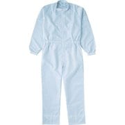 TCOGW3L [静電糸グリッド仕様フードなしつなぎ服 ホワイト 3L]