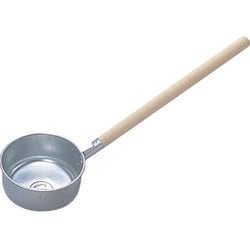 ひしゃく 700ml スチール 木柄 TBSH70