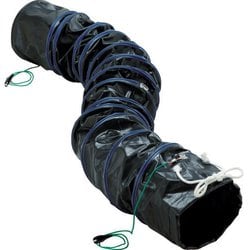 RFA200 [フレキシブルダクト 帯電防止タイプ アース付 Φ200×長さ5m]