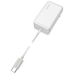 AC充電器 最大出力3A超急速 USB Type-Cケーブル一体型 1.5m ホワイト TSA67CW