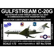 ガルフストリーム C-20G アメリカ海軍 「ハイビジ」 [1/72 フルレジン製組み立てキット]