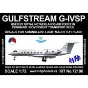 ガルフストリーム G-ⅣSP オランダ空軍 「V-11」 [1/72 フルレジン製組み立てキット]