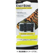 NI03347 [ノットボーン ストレッチシューレースロックセット ネオンイエロー]