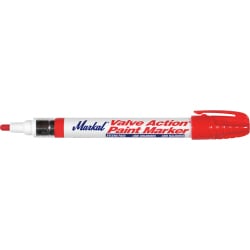96822 [Markal 工業用マーカー VALVE ACTION 赤]