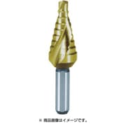 2枚刃 スパイラルステップドリル 12mm 短尺 チタン 101061T