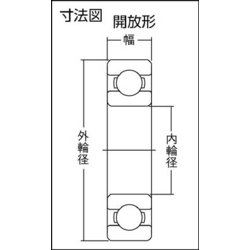 ヨドバシ.com - エヌティーエヌ NTN 6412 [B 中形ボールベアリング