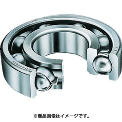 NTN 深溝玉軸受(止め輪付開放)内輪径45mm 外輪径85mm 幅19mm 6209NR