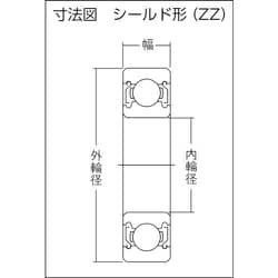 ヨドバシ.com - エヌティーエヌ NTN 6932ZZ [NTN 深溝玉軸受(両側