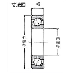 ヨドバシ.com - エヌティーエヌ NTN 7219B [NTN B中形ボールベアリング