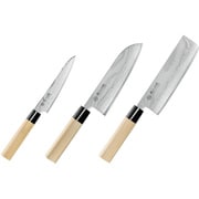 燕人の匠 ダマスカス包丁シリーズ 三徳包丁＆菜切包丁＆ペティ ETW-5000