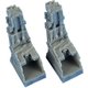 QIC72546 [1/72スケール レジン製ディティールアップパーツ F-14D トムキャット用 NACES 射出座席 ベルト付 2個入り ハセガワ用]