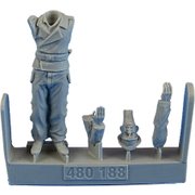 ARB480188 [1/48スケール レジン製フィギュア WWII ドイツ軍戦車長]