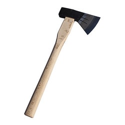 薩摩斧 450g(120匁) 白樫 390mm 革サック ONO390X450S
