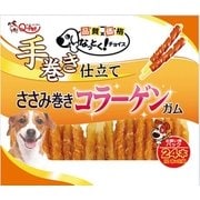 なっとく！チョイス！手巻き仕立てコラーゲンガム [犬用おやつ 24本]
