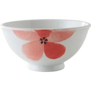 磁器 波佐見焼 飯碗 フィオーレ レッド