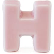 波佐見焼 箸置き アルファベット H ピンク [磁器]