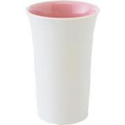 磁器 波佐見焼 一口 カップ マット釉内 ピンク