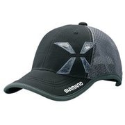 XEFO・WIND-FIT Half Mesh Cap CA-252Q サテライトブラック