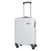 サスペンション ハード ファスナータイプ 旅行日数目安:1~2泊 37L TSAロック搭載 機内持ち込み可 ホワイト(鏡面) SP-0702-47