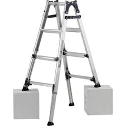 PRW120FX [伸縮脚立 PRW型 120cm 最大使用質量 100kg]
