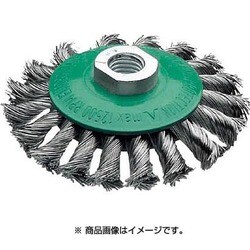 472854 [ノットベベルブラシ φ115ステンレス線 0.5]