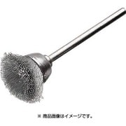 430223 [ミニチュア軸付カップ型ブラシ鋼線 0.1φ18]