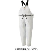 12063611 [作業服 マリンエクセル 胸当て付きズボン膝当て付（サスペンダー式） ホワイト LLサイズ]