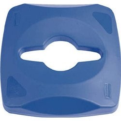 アンタッチャブルスクエアコンテナ用フタ シングルストリーム方式 87.1L用 ブルー 178837465