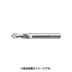 超硬NCスポットドリル 先端角90°φ6 A11746
