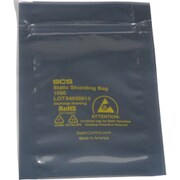 静電気シールドバッグジップトップタイプ 76×127mm 100枚入り 30035
