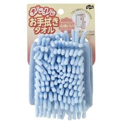 くるくるお手拭タオル [マイクロファイバー ブルー]