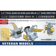 VTMW35005 [1/350 艦船用ディティールアップパーツ 1.1インチ/75口径四連装砲 w/Mk.44　1.1インチ砲射撃方位盤]