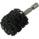 UB30SN [インパクト用 軸付ユニロンブラック 6.35mm軸 φ30×25×6.35 UB30SN]